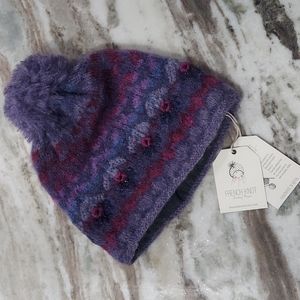 French Knot Cozy Floral Hat